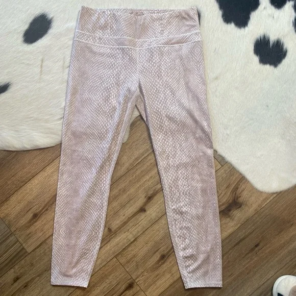 Varley Biona Tight Stone Snake print leggings - Picture 2 of 14